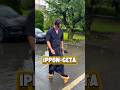 一本下駄を居合のためにはいています!⚔️#IpponGeta #JapaneseTradition #CoreTraining