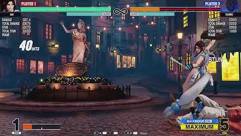 THE KING OF FIGHTERS XV_20220405213531 Mai shiranui  combo kofxv kof15
