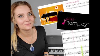 How I practice Rachmaninoff - Rhapsody on a theme of Paganini with Tomplay screenshot 4