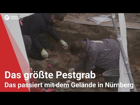 Deutschlands größtes Pestgrab in Nürnberg gefunden: Das passiert mit dem Gelände