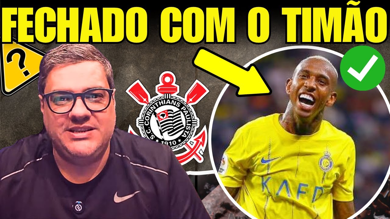 SAMIR SOLTOU AGORA! TALISCA FECHADO COM O CORINTHIANS — ACORDO DEFINIDO!