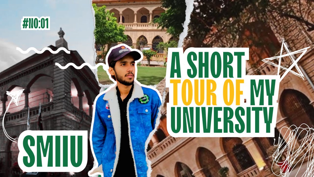 A short tour of My University |The Aryan Akbar| #smiu  #SindhMadressatulIslam #university#karachi