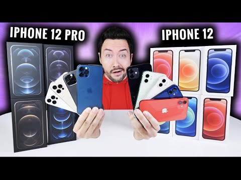 Tous les iPhone 12 et 12 Pro ! (les 9 couleurs)