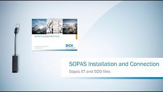 SICK SOPAS installation and first device connection | SICK AG screenshot 1
