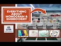 EVERYTHING YOU NEED TO KNOW ABOUT EMBROIDERY & MONOGRAM