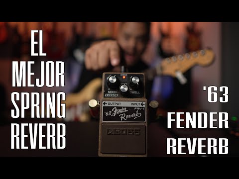 Boss Fender Reverb FRV-1 - YouTube