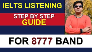 IELTS LISTENING STEP BY STEP GUIDE FOR 8777 BAND BY ASAD YAQUB