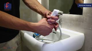 Portable hygiene shattaf