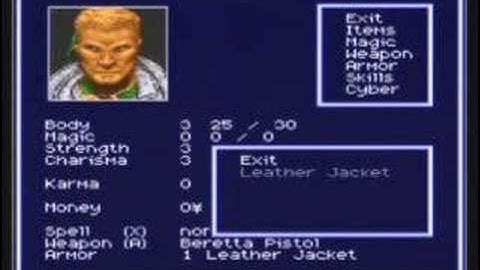 Shadowrun (Part 1) - vidfaqs