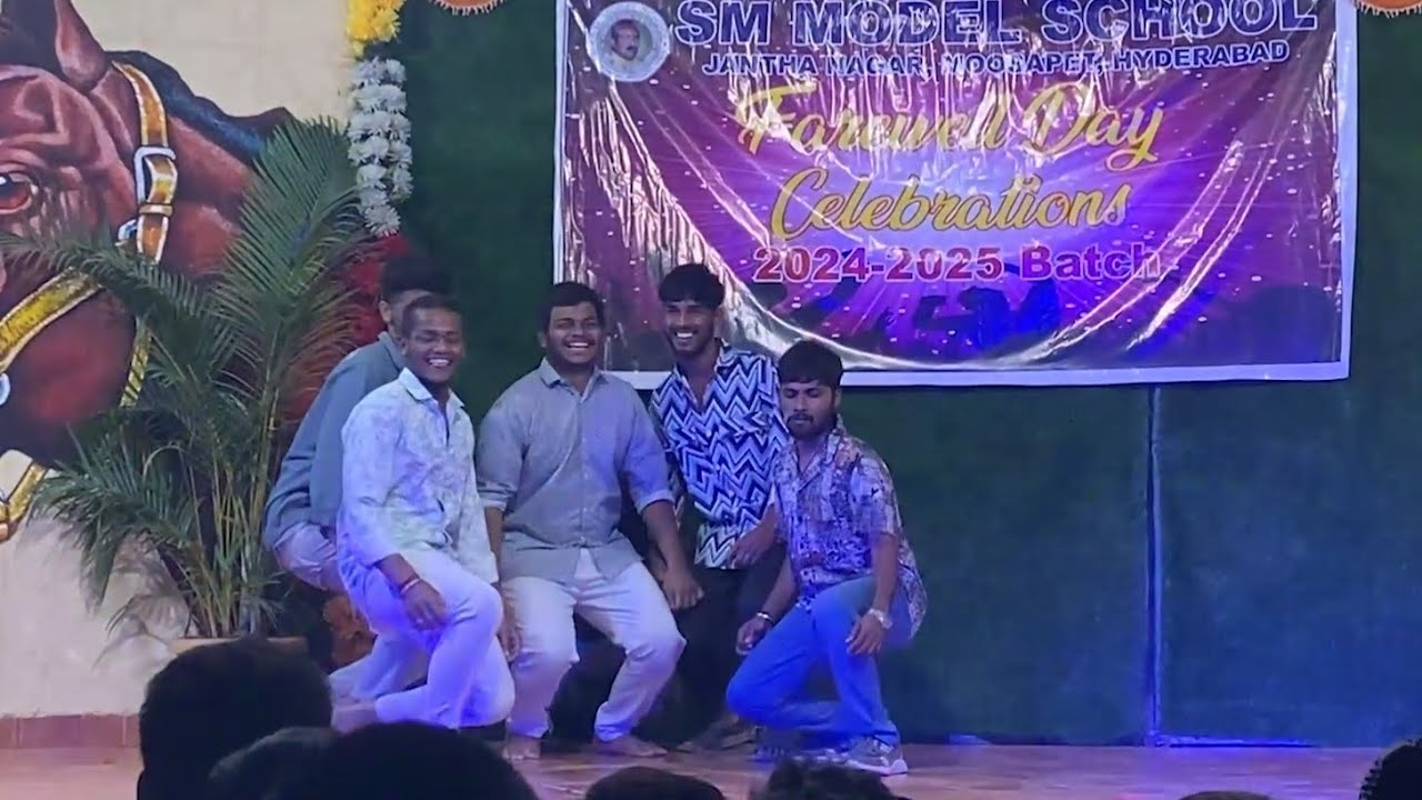 S.M. MODEL SCHOOL FAREWELL 2025 - YouTube