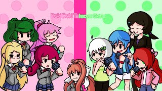 Doki Doki Takeover Extras V2 update #fnf #fnfmod #ddlc #ddto