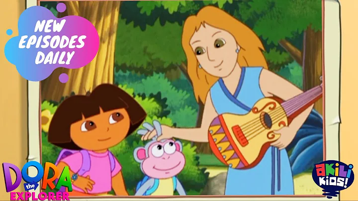 Dora The Explorer | Boot's Favourite Song  | Akili Kids!