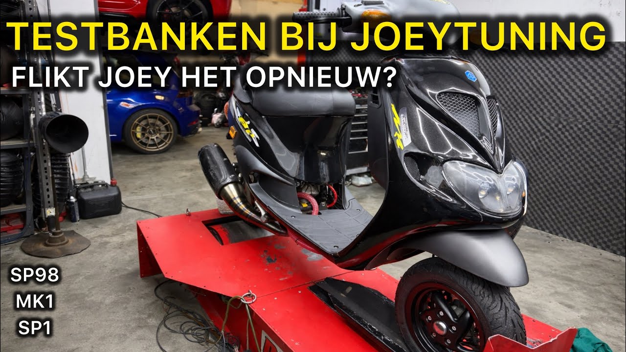 Mijn 180cc SP98 op de Testbank! | 7 PK WINST 😱