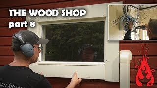 Building the wood shop 8