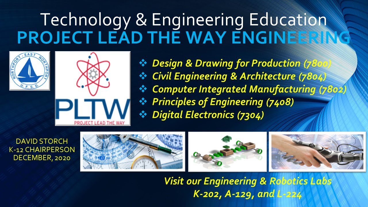 PLTW Engineering at Northport High School - YouTube