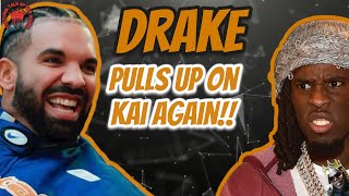 DAMN @DrakeOfficial pulled up on @KaiCenatLive
