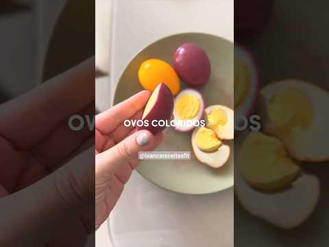 COMO COLORIR OVOS FÁCIL ☝️
