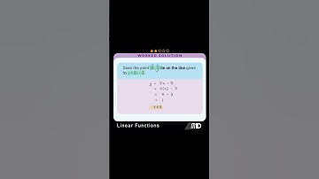 Identifying whether a POINT lies on a LINE #math #maths #mathematics #mathshorts #mathstricks