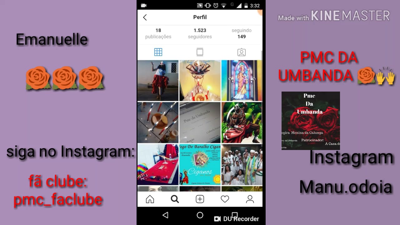 Acompanhem O Instagram Da Manu Youtube