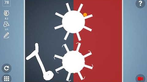 Check out how I solved level 78 in Brain It On! #BrainItOn