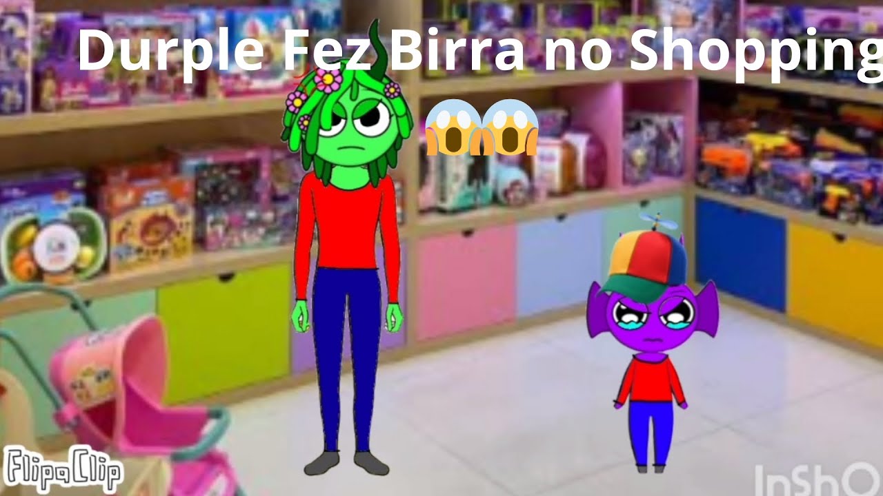 O Durple Fez Birra no shopping (sem castigo)