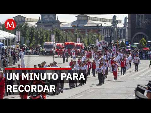 Red Cross holds siren tribute and minute of silence for earthquake victims