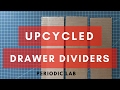 DIY | Drawer Organizer Dividers from Cardboard Boxes