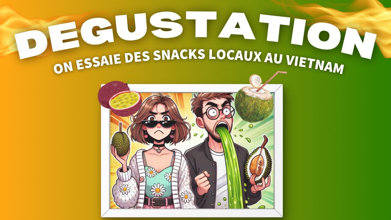 VIDÉO BONUS: DÉGUSTATION AU VIETNAM | ENTRE COCO, ALGUES ET DURIAN…