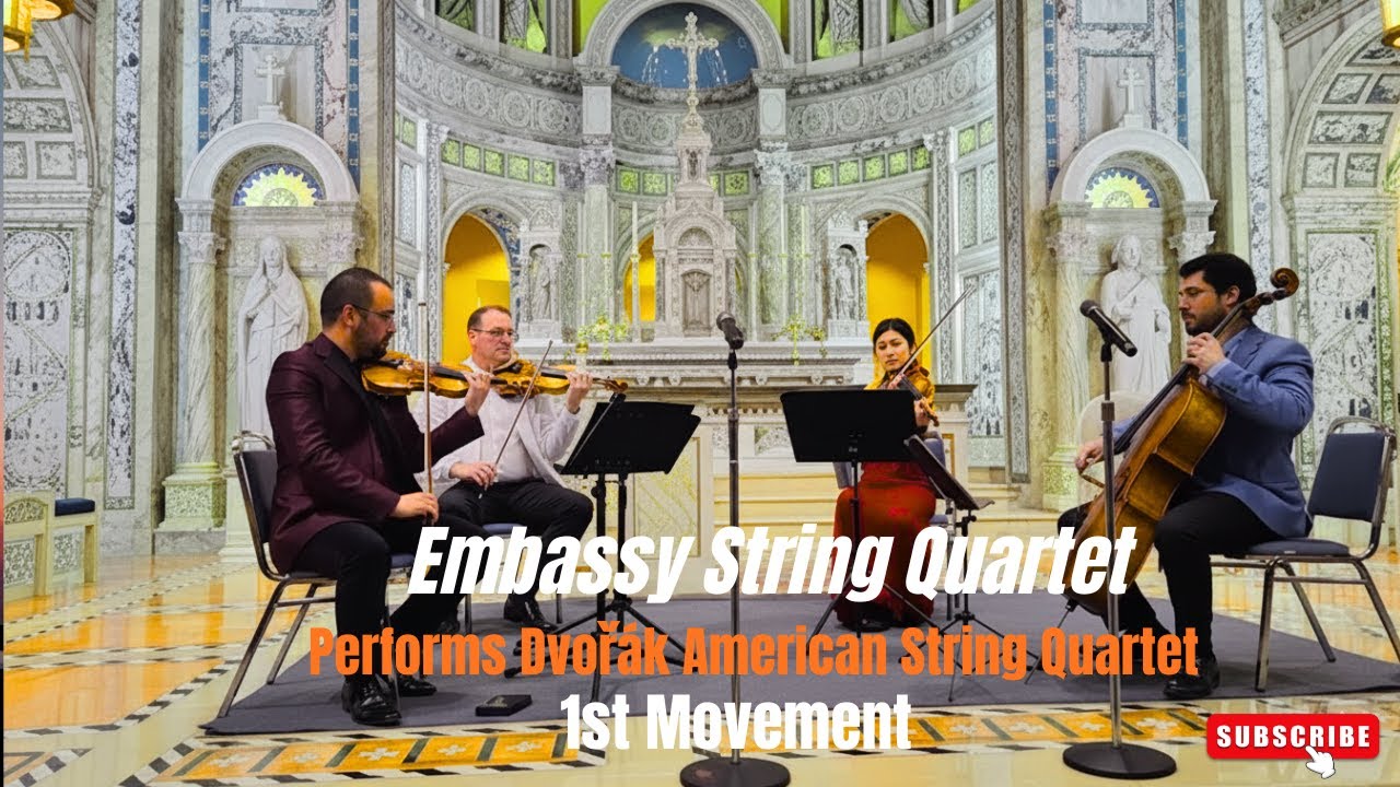 Dvořák — “American” Quartet, I.