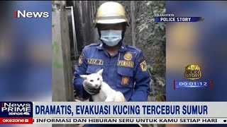 Dramatis! Petugas Evakuasi Kucing yang Tercebur ke Dalam Sumur Part 04 #iNewsPrime 06/09
