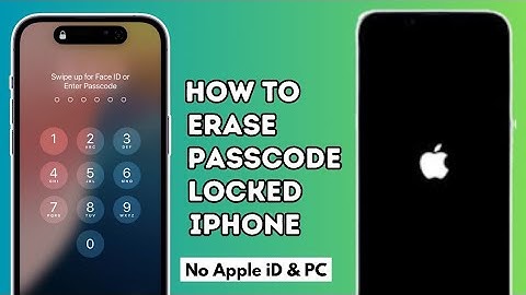 How To Erase Passcode Locked iPhone Without Computer Without Apple iD ! Reset Any iPhone 2025 Method