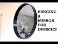 How to Hang a MADE Essentials Bex Large Round Mirror