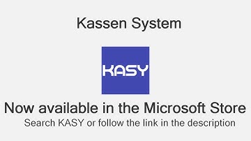 KASY PoS Point of Sale for Windows 10 UWP Microsoft Store 2019