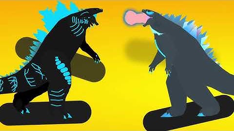 Godzilla vs Ice Cream Godzilla