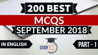 Download lagu 200 Best current affairs September 2018 in ENGLISH Set 1 IBPS PO SSC CGL UPSC IAS RBI Grade B 2018 200 Best current affairs September 2018 in ENGLISH Set 1 IBPS PO SSC CGL UPSC IAS RBI Grade B 2018