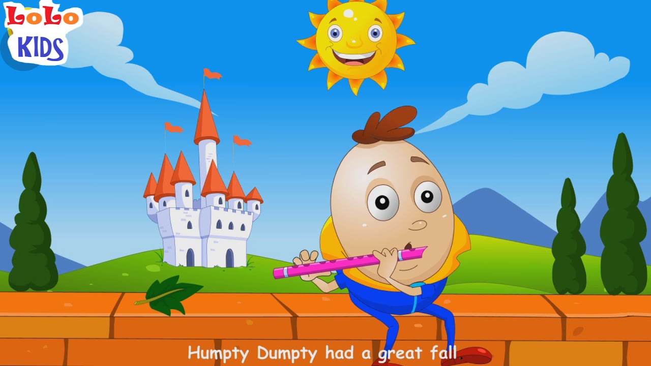 Humpty Dumpty Kids Songs Nursery Rhymes Songs LoLo Kids YouTube