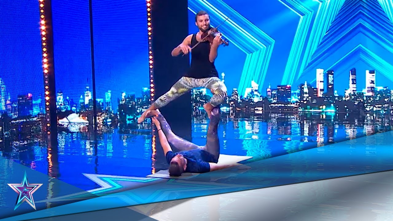 edurne canciones VIOLIN And ACROYOGA! What An UNEXPECTED Mix! | Auditions 5 | Spain's Got Talent Season 5