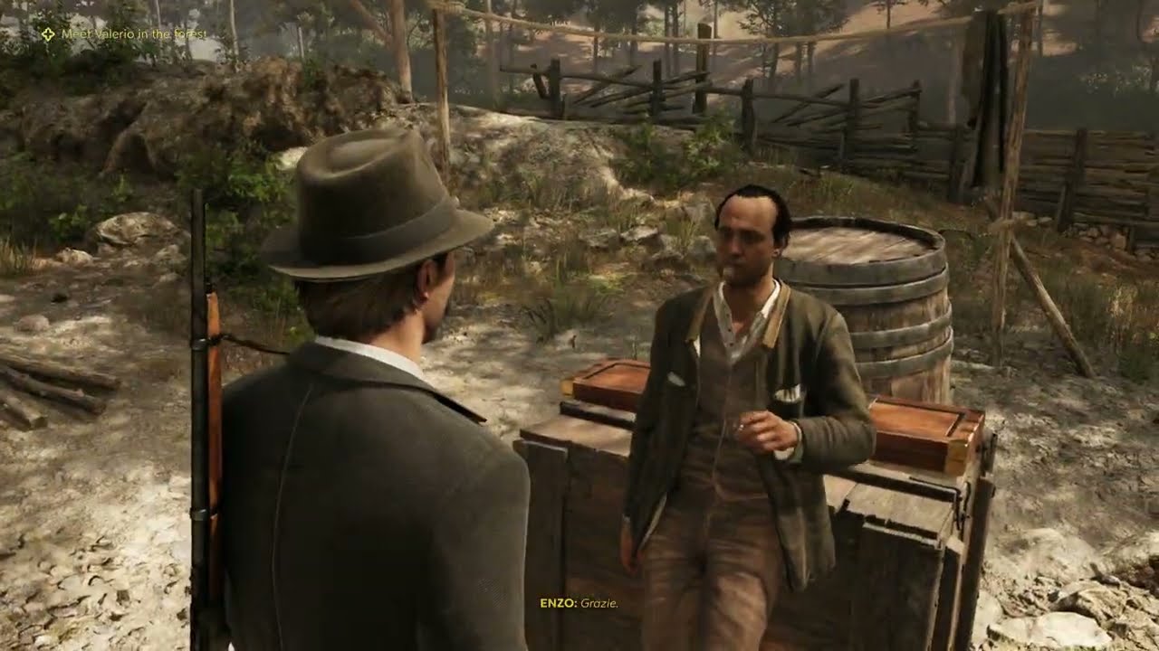 Mafia: The Old Country - Chapter 13 Capiregime: Meet Valerio at the Forest | Find and Kill Mazzone