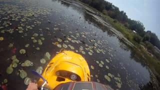 puddle jumping ... laps- Almost sinking