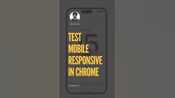 How to test mobile responsiveness of website in chrome. #wordpress #shopify #webdevelopment