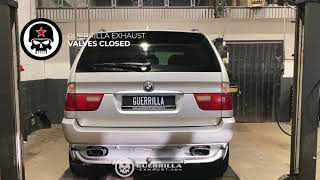 BMW X5 4.4i V8  | Guerrilla equipped | The Sound of Power unleashed