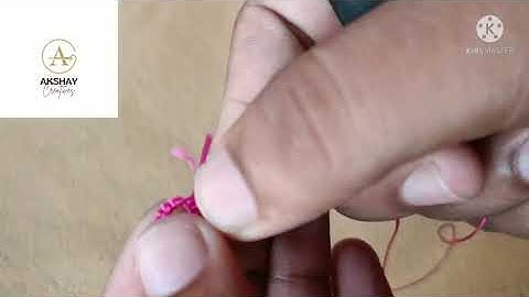 Tips for beginners at #tatting @akshayscreatives1408