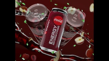 Coca Cola Energy Drink / Motion Graphic