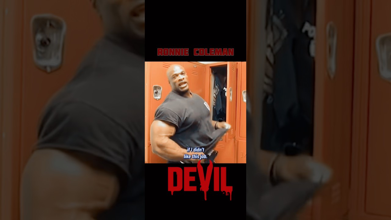 King ronnie Devil Coleman #ronniecoleman #bodybuilding #gymshort
