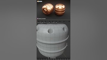 Tiny Cylinder3D #blender #3dmodelling #productdesign #hardsurface #topology