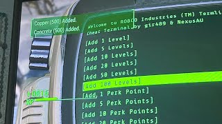 How to get the cheat terminal in Fallout 4
