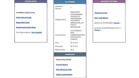 HOW TO REPORT TO THE COLLEGE AFTER ADMISSION TO THE COLLEGE IN PGCET