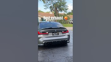 “You can’t make the s58 sound good” 🤡 #bmwm #g80 #m3 #fypageシ #parati #exhaust #s58