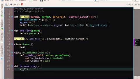kdev-python 1.5 demonstration