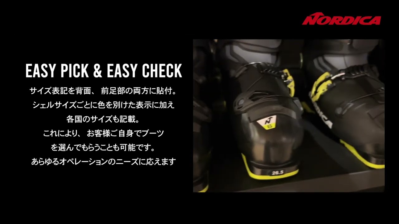 NORDICA For RENTAL SKI BOOTS 【XRUISER】 - YouTube